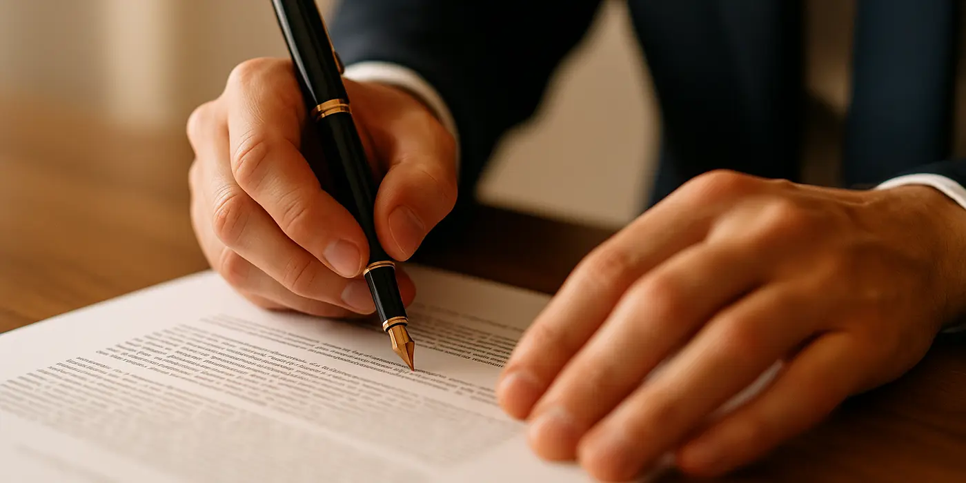 a lawyer using a pen to highlight a document from Lemon Law Lawyer Los Angeles in Los Angeles, CA - GMB Lemon Vehicles a lawyer using a pen to highlight a document from Lemon Law Lawyer Los Angeles in Los Angeles, CA - GMB Lemon Vehicles