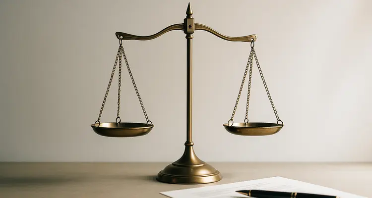 a scale of justice with some legal documents next to it from Lemon Law Lawyer Los Angeles in Los Angeles, CA - lemon case settlement