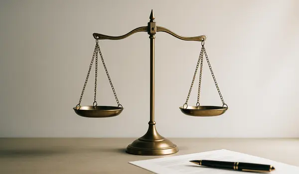 a scale of justice with some legal documents next to it from Lemon Law Lawyer Los Angeles in Pasadena, CA - Pasadena CA